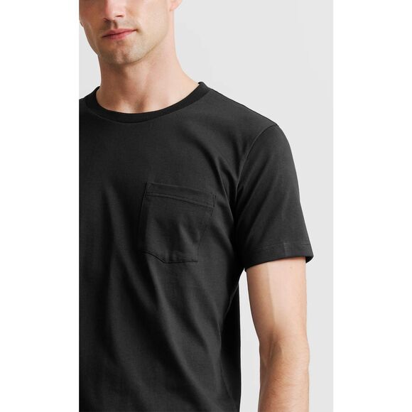 Original use men’s black T-shirt single pocket new tags size small ￼ - Picture 1 of 6